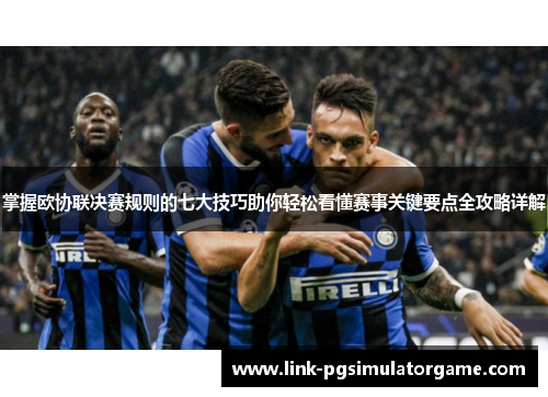 掌握欧协联决赛规则的七大技巧助你轻松看懂赛事关键要点全攻略详解